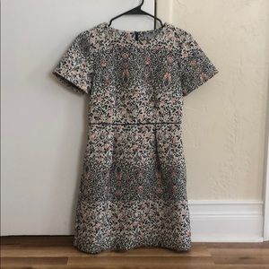 Mini floral print dress